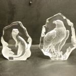 924 1575 GLASS SCULPTURES